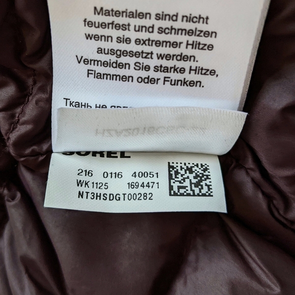 Sorel Aylwin Wool & Goose Down Winter Coat | Small - Picture 14 of 16